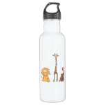 Zoo Buddies Stainless Steel Water Bottle at Zazzle
