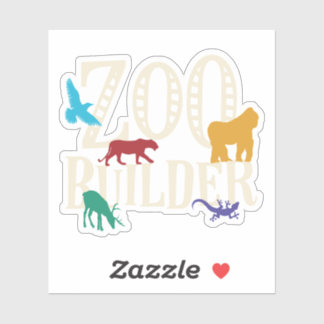 Zoo Builder Ark Board Game Sticker