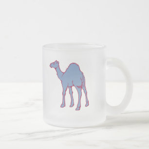 Zoo CAMEL Frosted Glass Coffee Mug