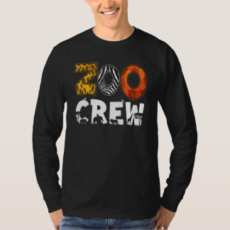 Zoo Crew Animal Print For Zookeeper Kids Mens Wome T-Shirt