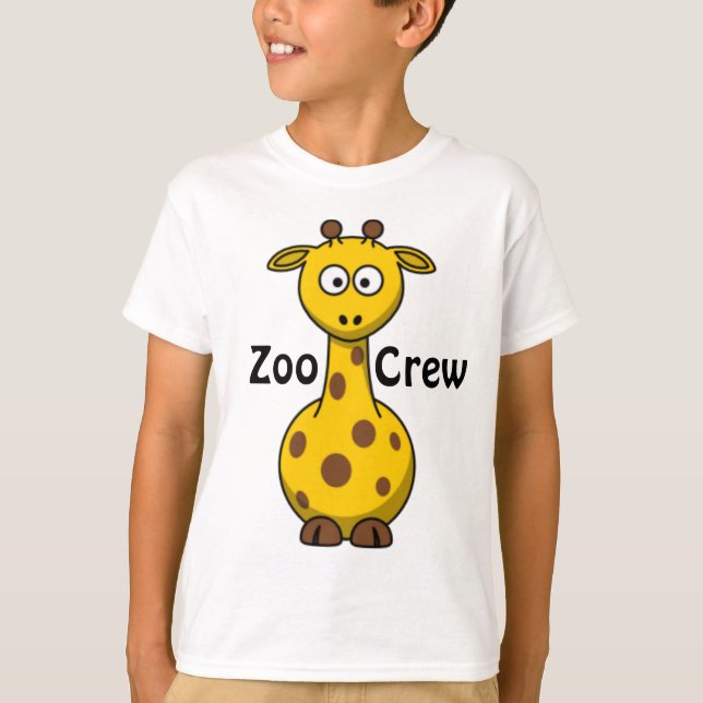 Zoo Crew Giraffe T-Shirt (Front)