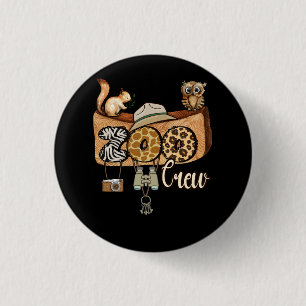 Zoo Crew Leonard Safari Animal Wildlife Kingdom Zo Button