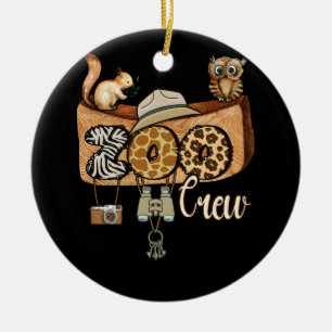 Zoo Crew Leonard Safari Animal Wildlife Kingdom Zo Ceramic Ornament