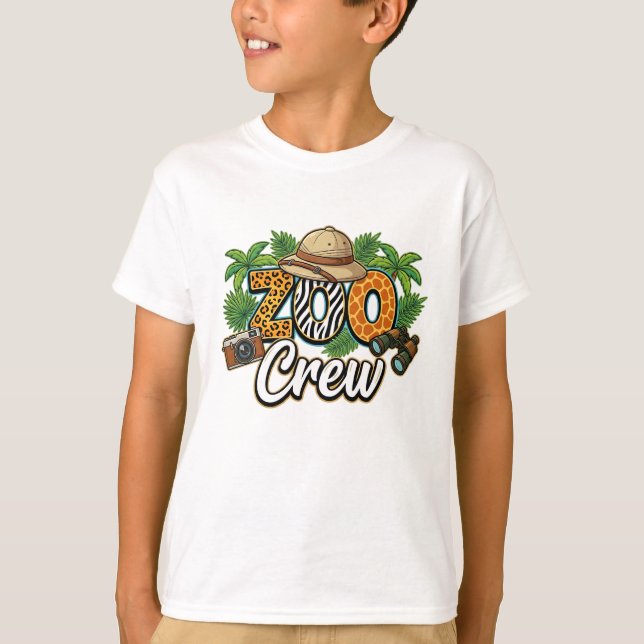 Zoo Crew Matching Family Matching, Mama Brother T-Shirt (Front)