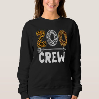 Zoo Crew Safari Squad Zookeeper Animal Zoogoer 1 Sweatshirt