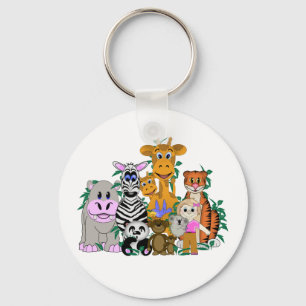 ZOO Girl Keychain