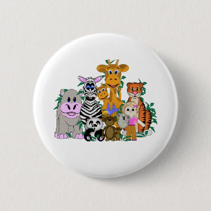 ZOO Girl Pinback Button