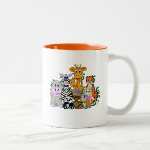 ZOO Girl Two-Tone Coffee Mug