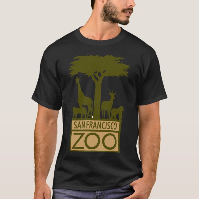 Zoo In San Francisco Logo1 T-Shirt (Front)