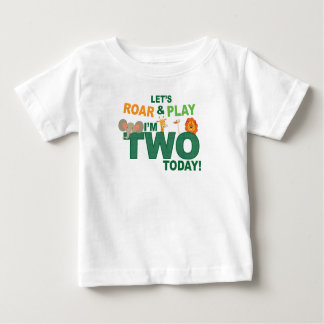 zoo / jungle theme Second 2nd birthday Baby T-Shirt