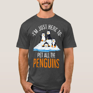 Zoo Keeper Animal Lover Gift Penguin T-Shirt
