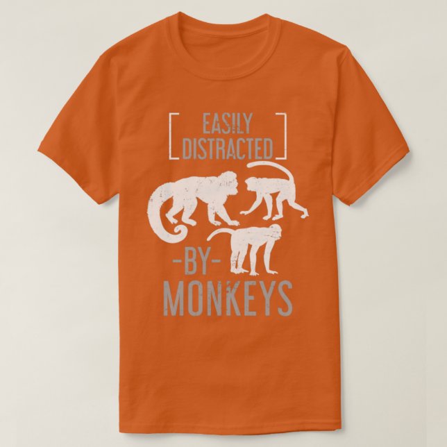 Zoo Keeper Chimpanzee Animal Monkey T-Shirt (Design Front)