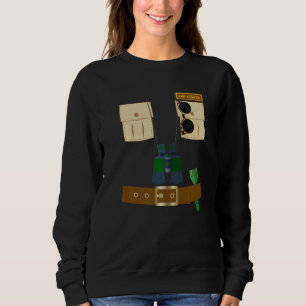Zoo Keeper Halloween Costume Jungle Safari Zookeep Sweatshirt