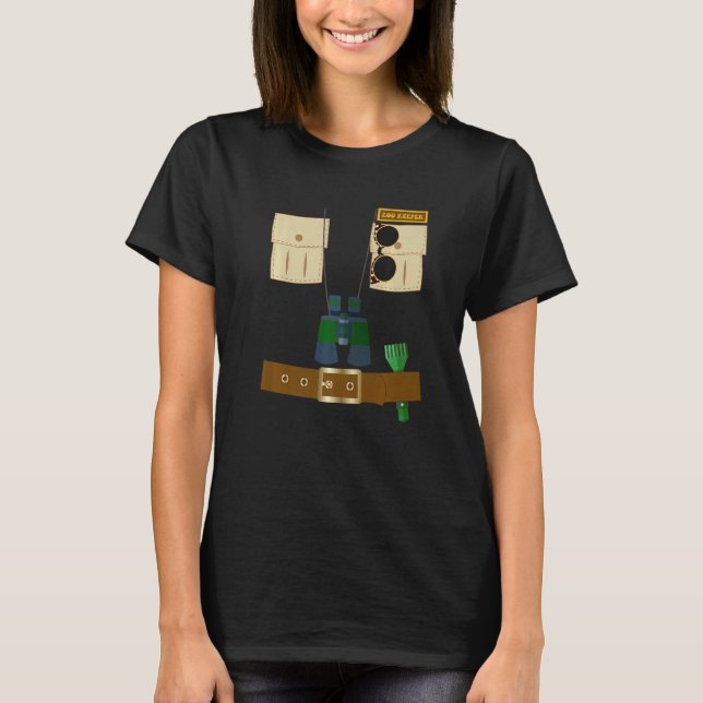 Zoo Keeper Halloween Costume Jungle Safari Zookeep T-Shirt (Front)