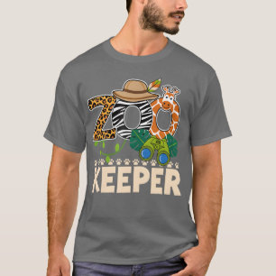 Zoo Keeper Halloween Party Safari Zookeeper T-Shirt