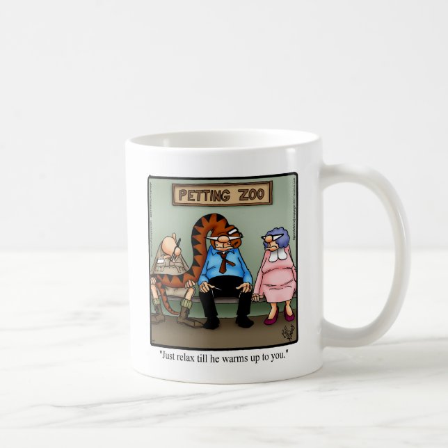 Zoo Keeper Humor Mug Gift (Right)