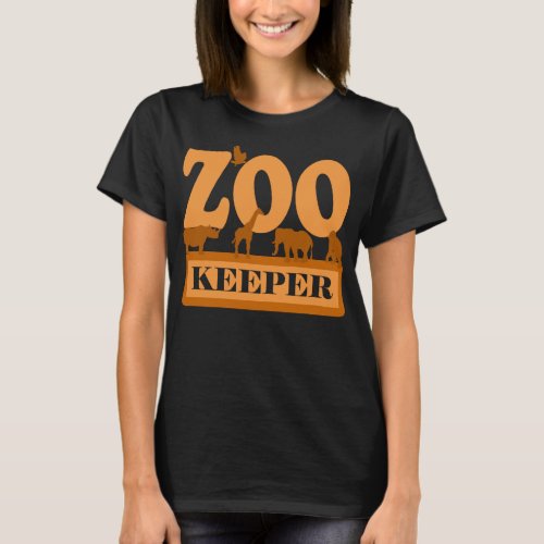 Zoo Keeper Shirt Jungle Safari Animal Lover Worker