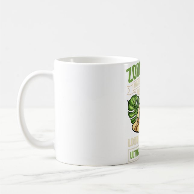 Zoo Keeper Zookeeper Animal Keeper Zoology Student Coffee Mug (Left)