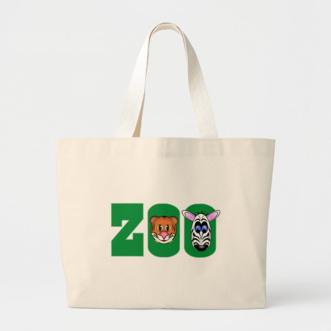 ZOO LARGE TOTE BAG (Front)
