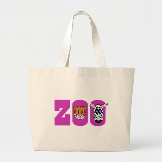 ZOO LARGE TOTE BAG (Front)