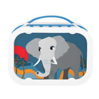 Zoo Animal Lunch Boxes | Zazzle