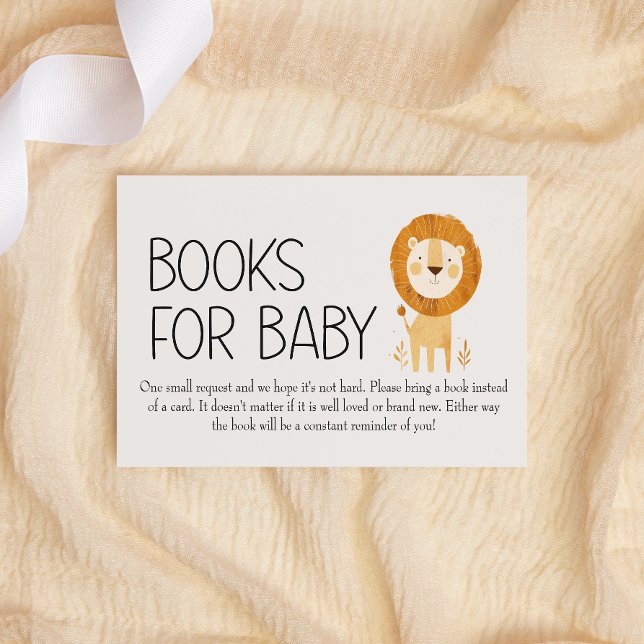 Zoo Nursery Animals Books For Baby Shower Note Card (Creator Uploaded)