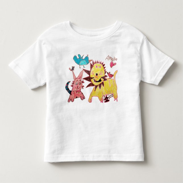 Zoo Party Toddler T-shirt (Front)