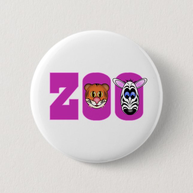 ZOO PINBACK BUTTON (Front)