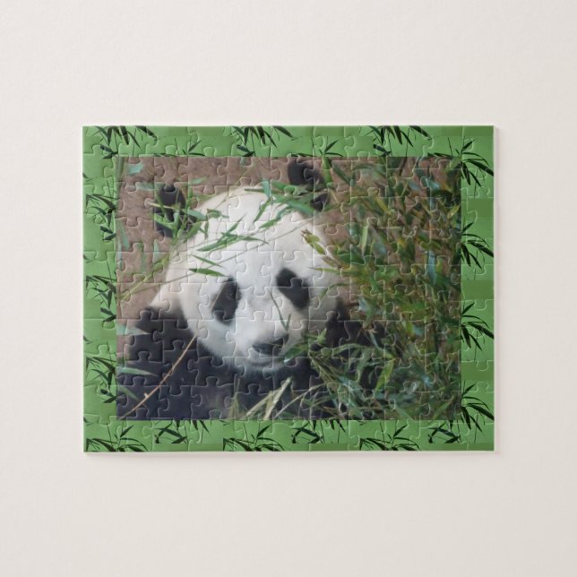 Zoo Puzzle: Cute Panda Jigsaw Puzzle (Horizontal)