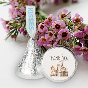 Zoo Safari Nursery Animals Baby Shower Hershey®'s Kisses®