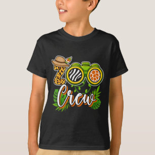 Zoo squad team crew jungle safari wildlife T-Shirt