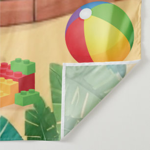 Zoo tapestry for a child's room