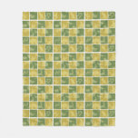 zoo themed pattern fleece blanket