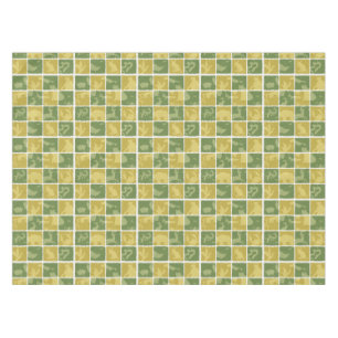 zoo themed pattern tablecloth