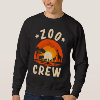 Zoo Trip Boys Girls Zoo Animal Sweatshirt