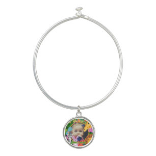 Zoo Wild Animal Jungle Safari Kids Birthday Bangle Bracelet