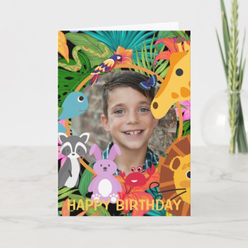 Zoo Wild Animal Jungle Safari Kids Birthday