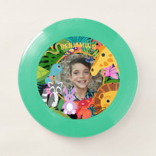 Zoo Wild Animal Jungle Safari Kids Birthday Wham-O Frisbee