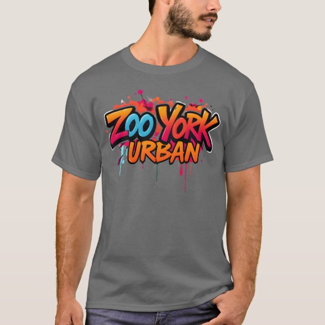 Zoo York Urban Graffiti Street Art gift T-Shirt (Front)
