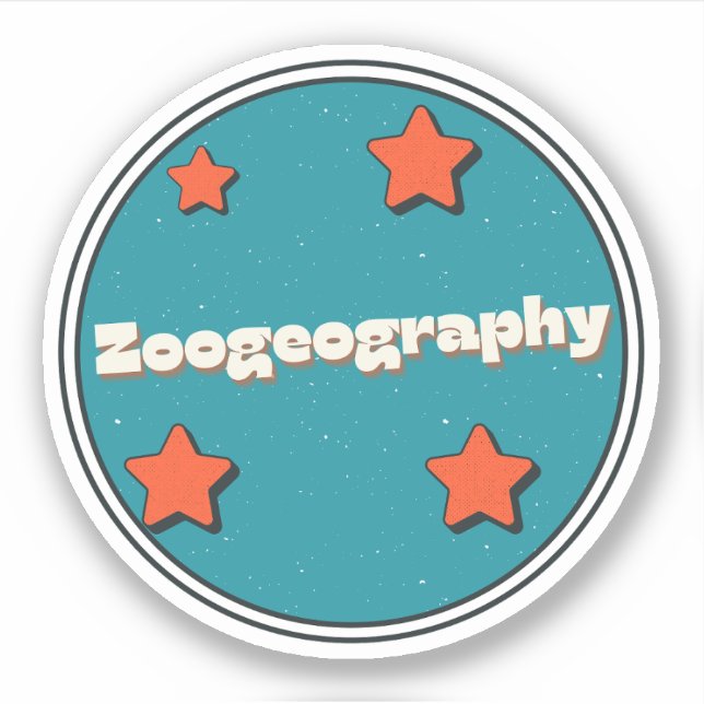 Zoogeography Sticker (Front)