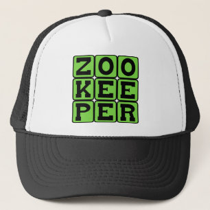 Zookeeper, Animal Keeper Trucker Hat