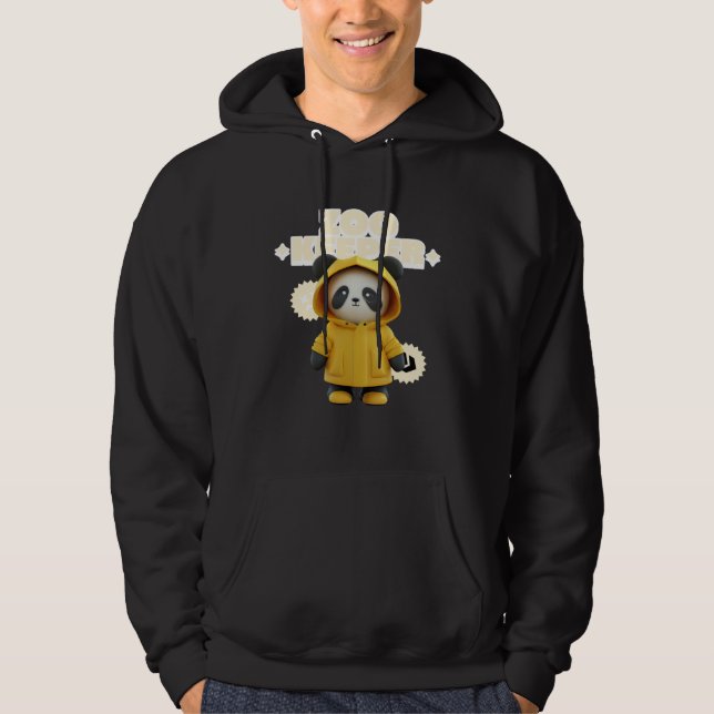 Zookeeper Costume Panda African Animals Woman Men  Hoodie (Front)