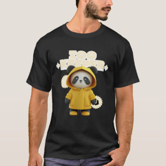 Zookeeper Costume Panda African Animals Woman Men  T-Shirt