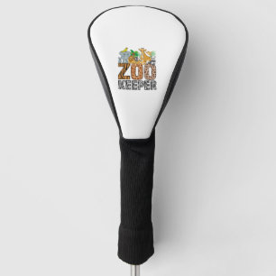 Zookeeper Costume Zebra Wild Print African Animal Golf Head Cover