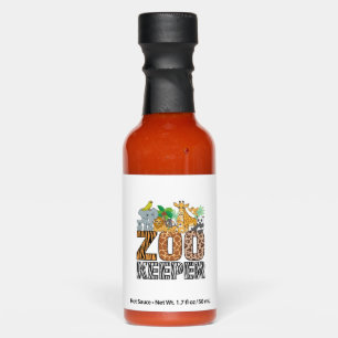 Zookeeper Costume Zebra Wild Print African Animal  Hot Sauces