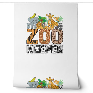 Zookeeper Costume Zebra Wild Print African Animal Wallpaper