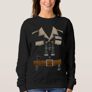 Zookeeper Halloween Costume Diy Safari Zoo Keeper  Sweatshirt