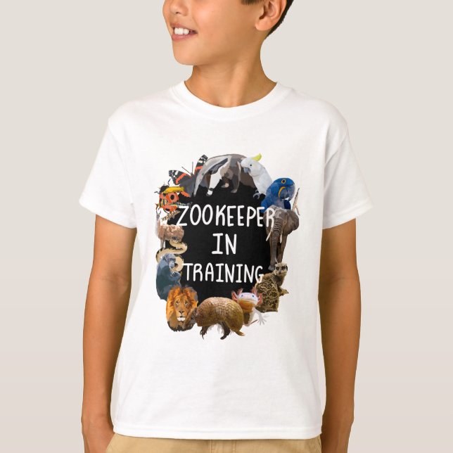 Zookeeper In Training  T-Shirt (Front)