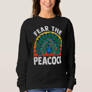 Zookeeper Professional Ornithologist Peacock Sweatshirt