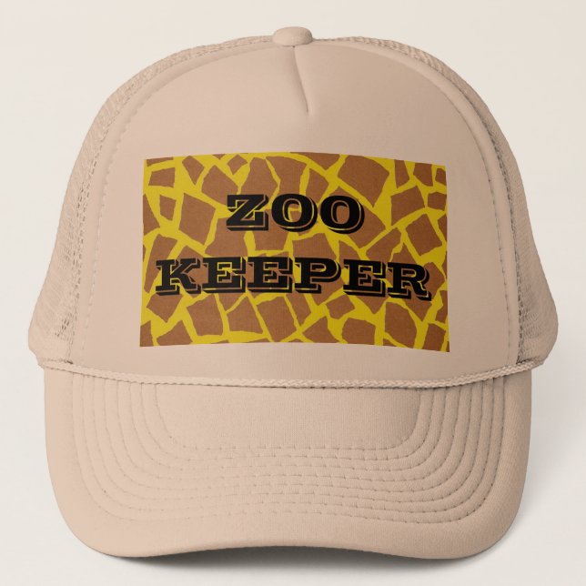 Zookeeper Trucker Hat (Front)